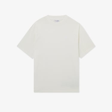  Lacoste House of SuperStep x Lacoste Erkek Beyaz T-Shirt