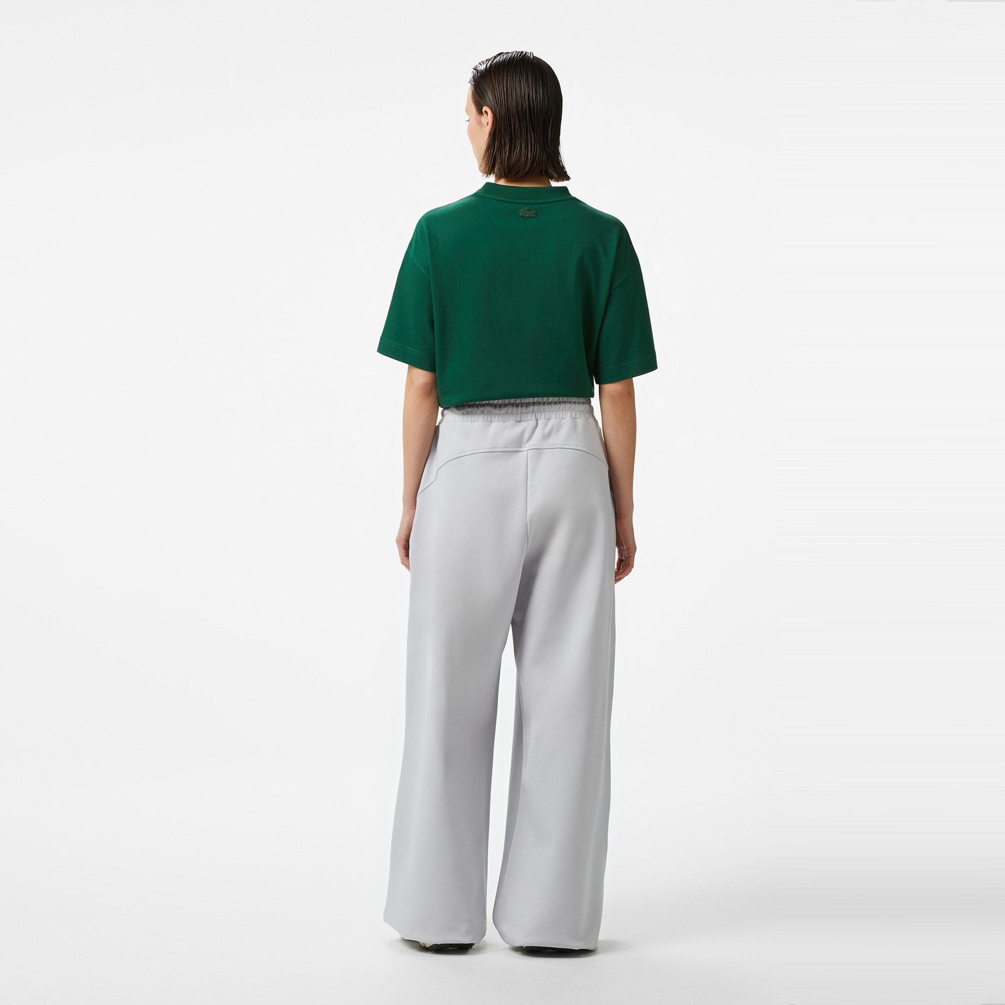 Lacoste House of SuperStep x Lacoste Kadın Gri Eşofman Altı