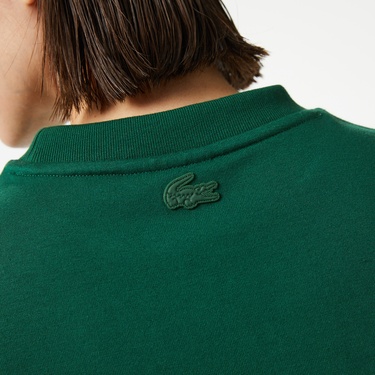  Lacoste House of SuperStep x Lacoste Kadın Yeşil T-Shirt