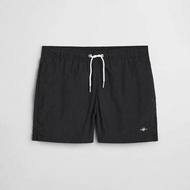  GANT Erkek Siyah Regular Fit Mayo Şort