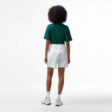  Lacoste House of SuperStep x Lacoste Kadın Beyaz Şort