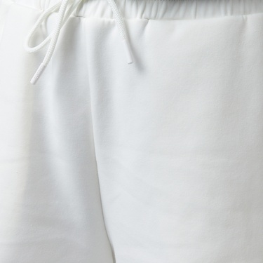  Lacoste House of SuperStep x Lacoste Kadın Beyaz Şort