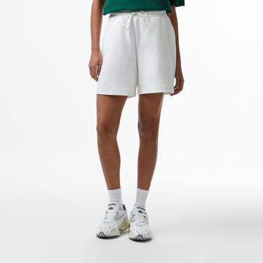  Lacoste House of SuperStep x Lacoste Kadın Beyaz Şort