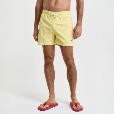  GANT Erkek Sarı Regular Fit Mayo Şort