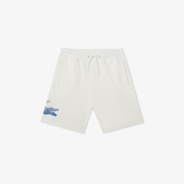  Lacoste House of SuperStep x Lacoste Erkek Beyaz Şort