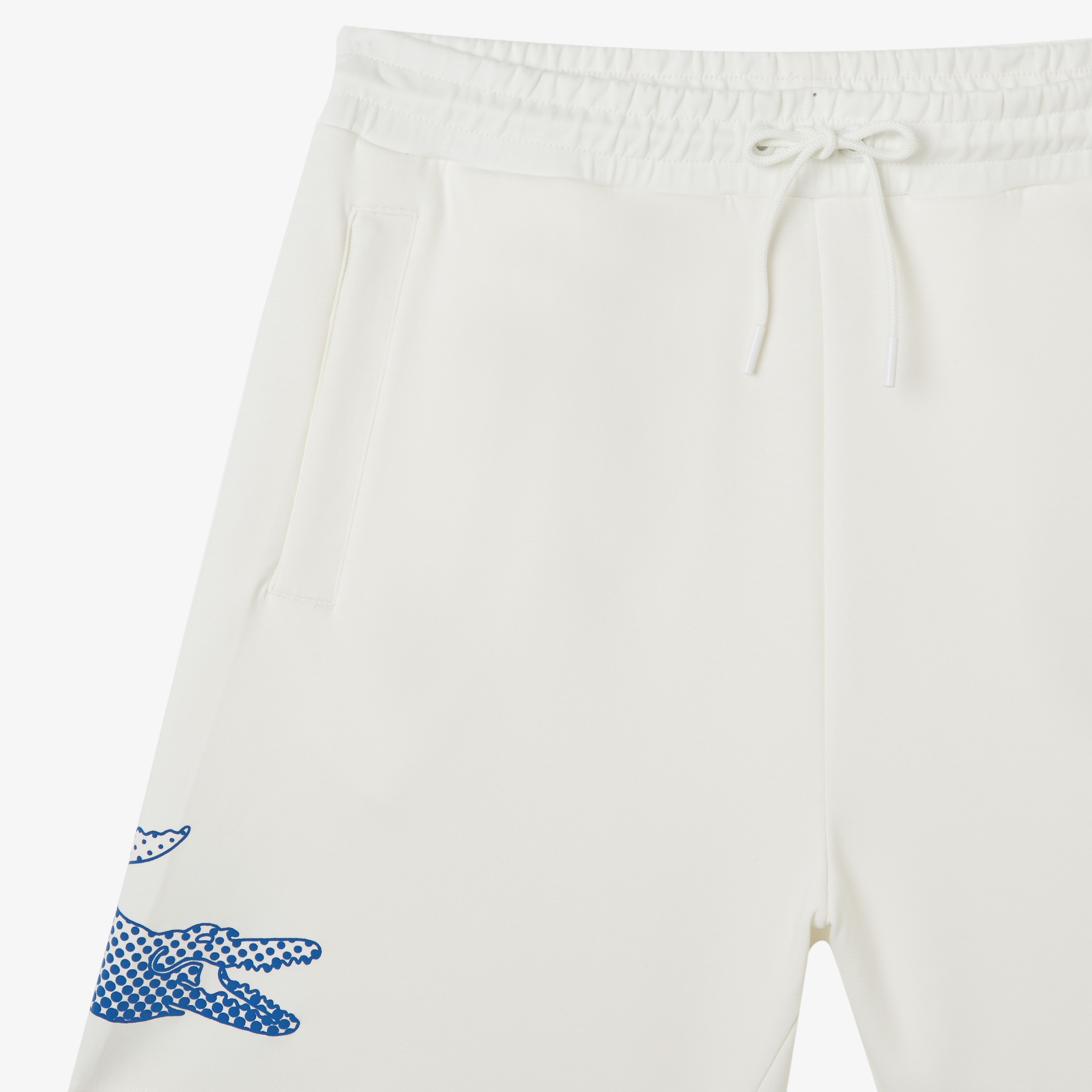 Lacoste House of SuperStep x Lacoste Erkek Beyaz Şort