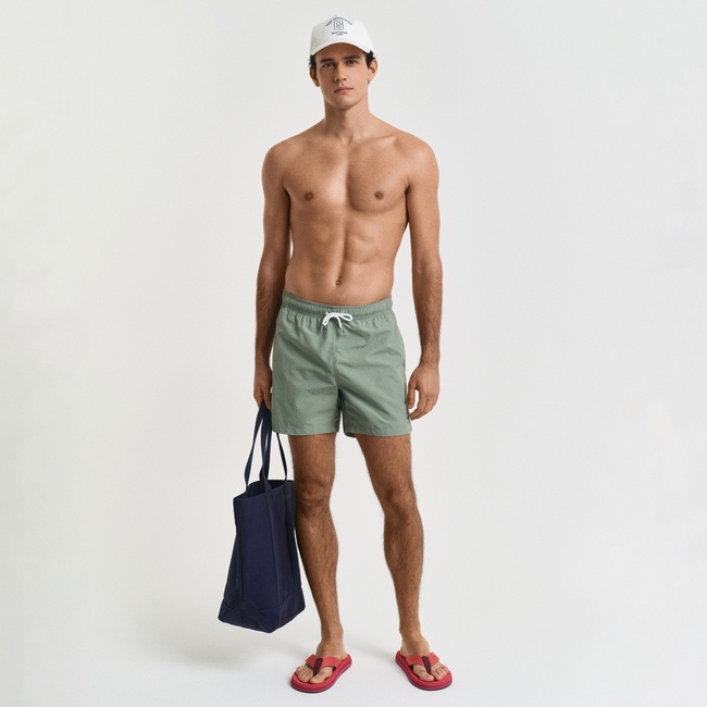  GANT Erkek Yeşil Regular Fit Mayo Şort