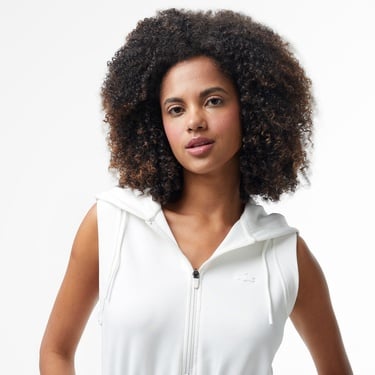  Lacoste House of SuperStep x Lacoste Kadın Beyaz Elbise