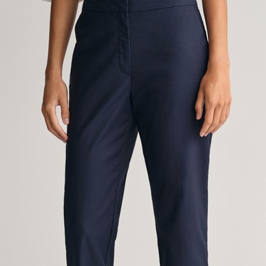  GANT Kadın Lacivert Slim Fit Pantolon