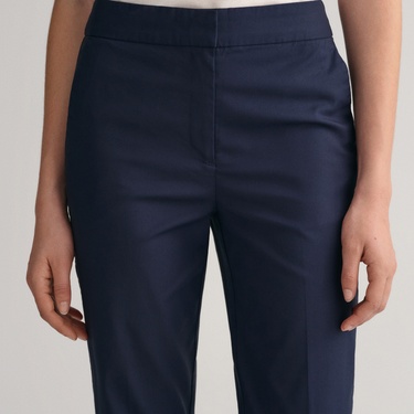  GANT Kadın Lacivert Slim Fit Pantolon