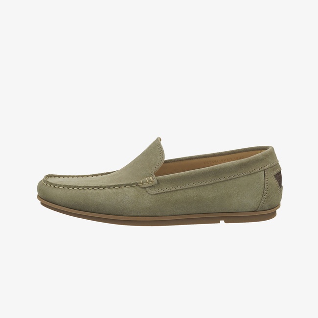  GANT Erkek Yeşil Süet Loafer