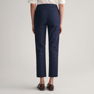  GANT Kadın Lacivert Slim Fit Pantolon