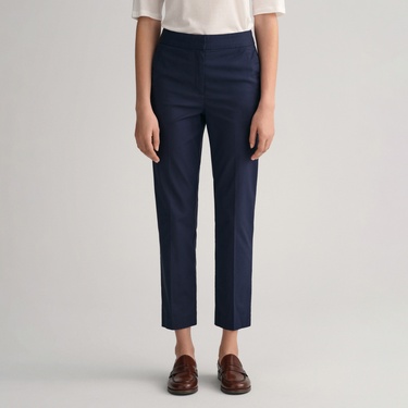  GANT Kadın Lacivert Slim Fit Pantolon