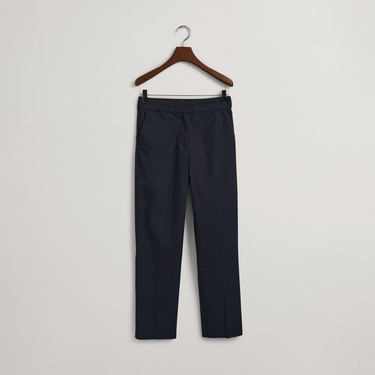  GANT Kadın Lacivert Slim Fit Pantolon