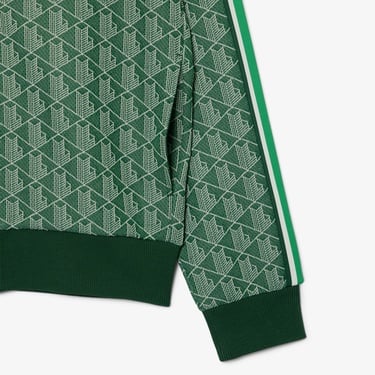  Lacoste Paris Full Zip Erkek Yeşil Eşofman Üstü