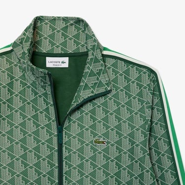  Lacoste Paris Full Zip Erkek Yeşil Eşofman Üstü