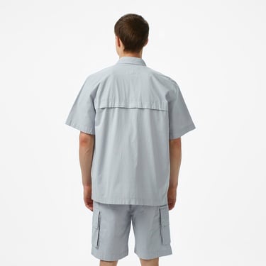  Lacoste House of SuperStep x Lacoste Erkek Gri Gömlek