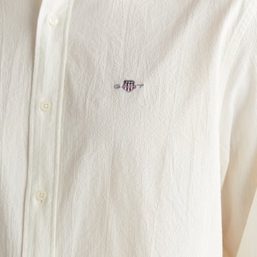  GANT Erkek Krem Regular Fit Gömlek Yaka Gömlek