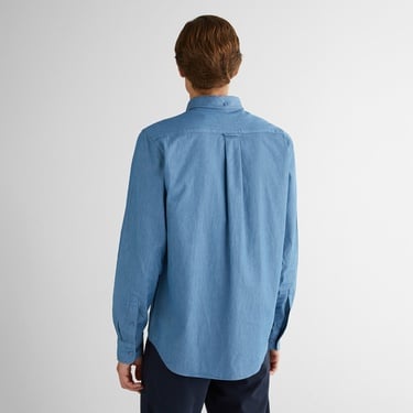  GANT Erkek Mavi Regular Fit Gömlek Yaka Gömlek