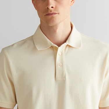  GANT Erkek Beyaz Regular Fit Polo