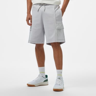  Lacoste House of SuperStep x Lacoste Erkek Gri Şort