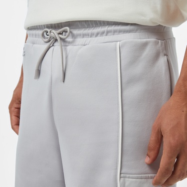  Lacoste House of SuperStep x Lacoste Erkek Gri Şort