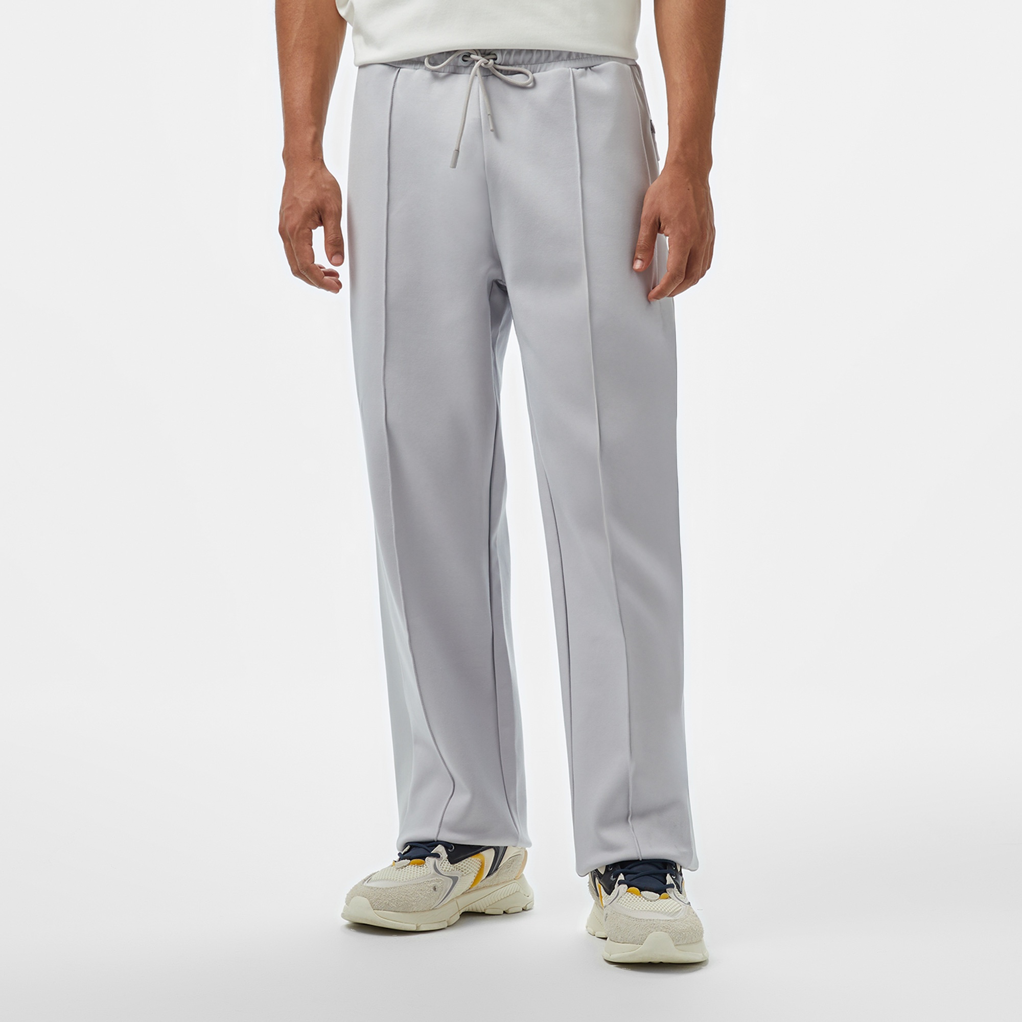 Lacoste House of SuperStep x Lacoste Erkek Gri Eşofman Altı