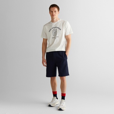  GANT Erkek Lacivert Regular Fit Logolu Şort
