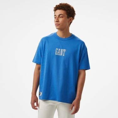  GANT Erkek Mavi T-Shirt