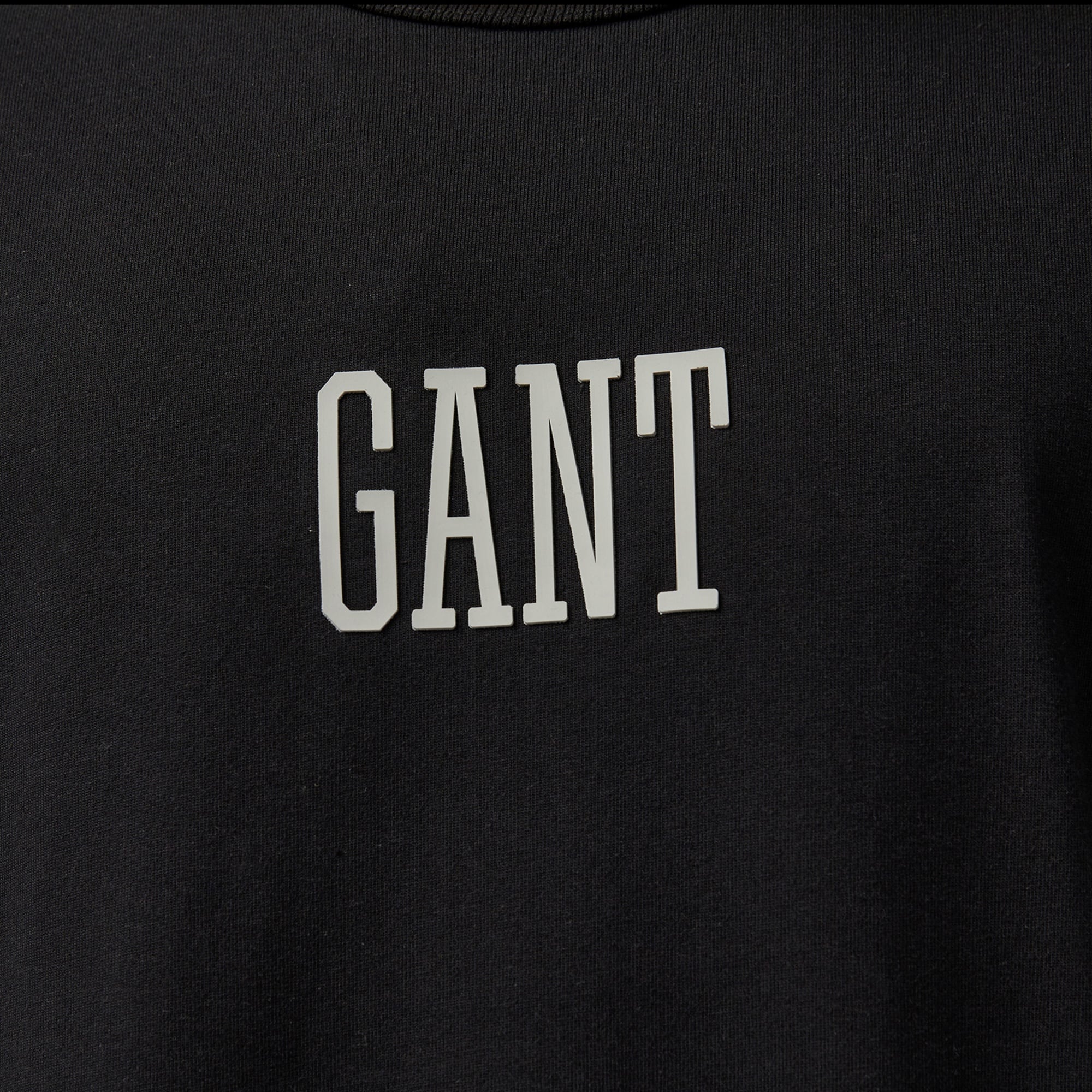 GANT Erkek Siyah T-Shirt