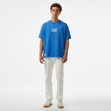  GANT Erkek Mavi T-Shirt