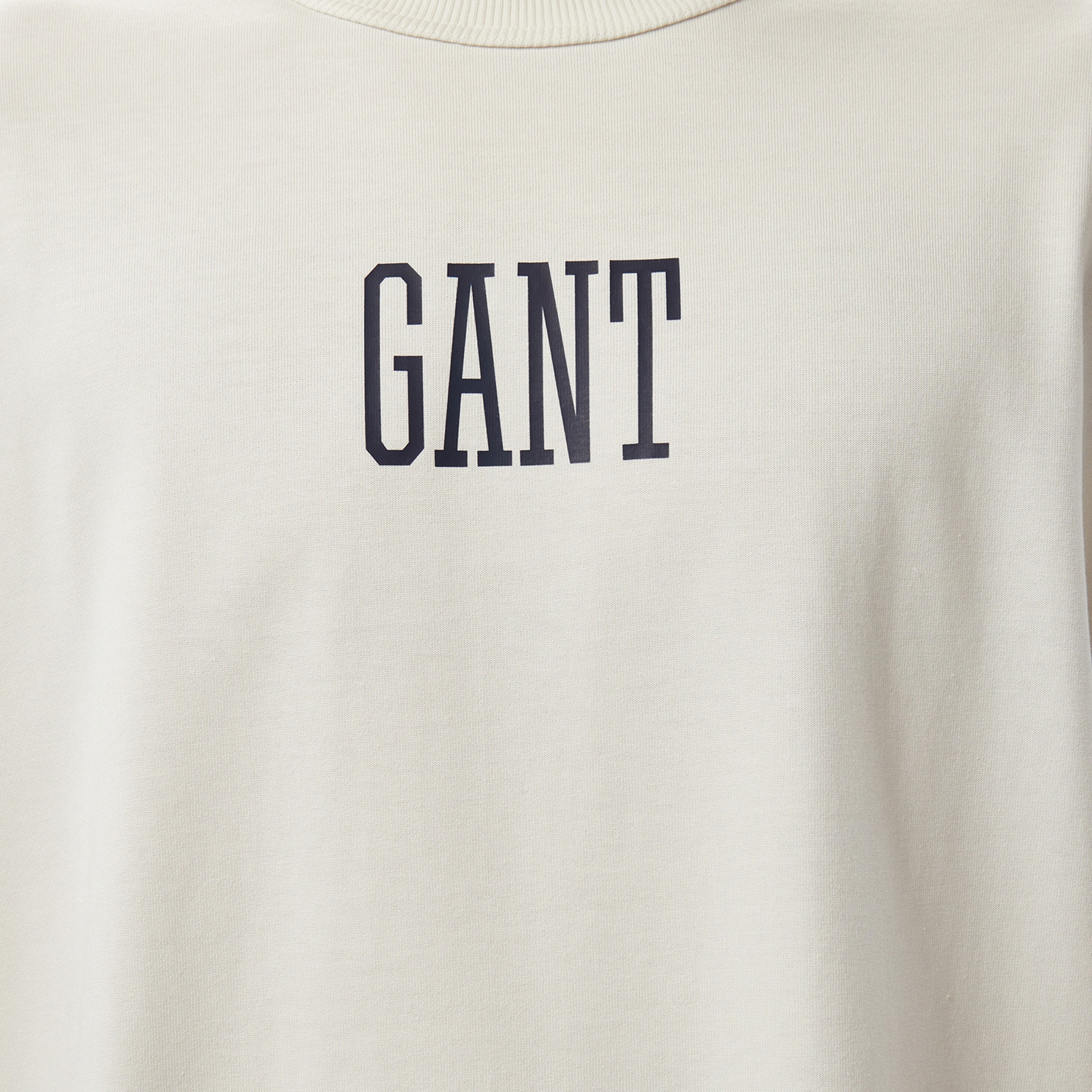 GANT Erkek Beyaz T-Shirt