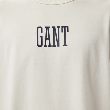  GANT Erkek Beyaz T-Shirt