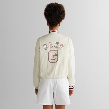  GANT Kadın Krem Hakim Yaka Logolu Ceket