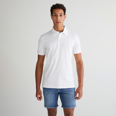  GANT Erkek Beyaz Slim Fit Polo