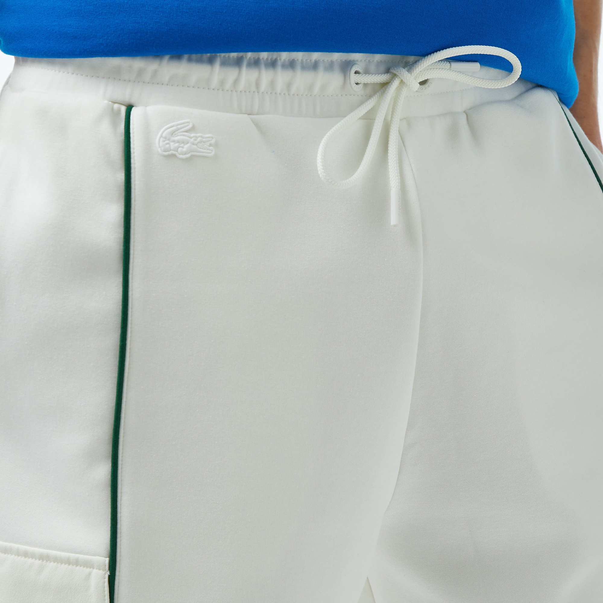 Lacoste House of SuperStep x Lacoste Erkek Beyaz Şort