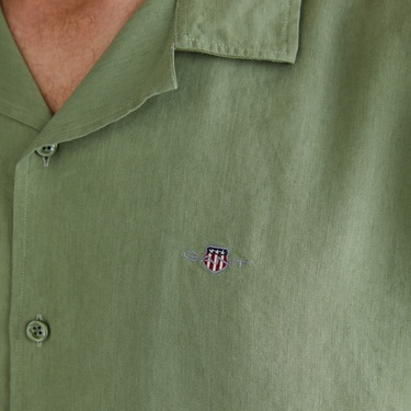  GANT Erkek Yeşil Gömlek