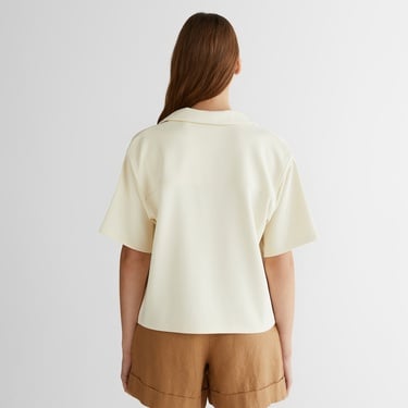  GANT Kadın Krem Logolu Polo