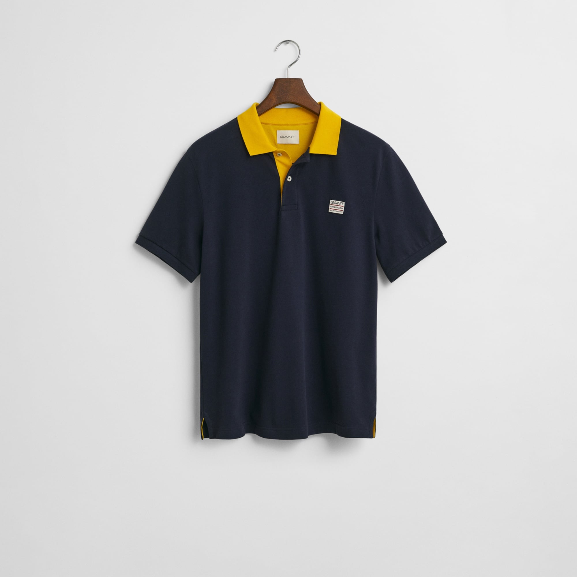 GANT Erkek Lacivert Regular Fit Polo