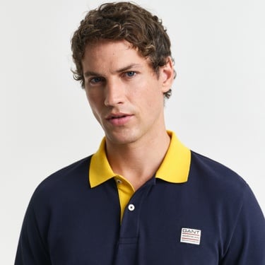  GANT Erkek Lacivert Regular Fit Polo