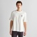 GANT Erkek Krem Relaxed Fit Bisiklet Yaka Logolu T-Shirt