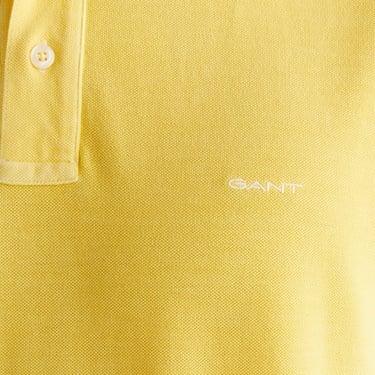  GANT Erkek Sarı Regular Fit Polo