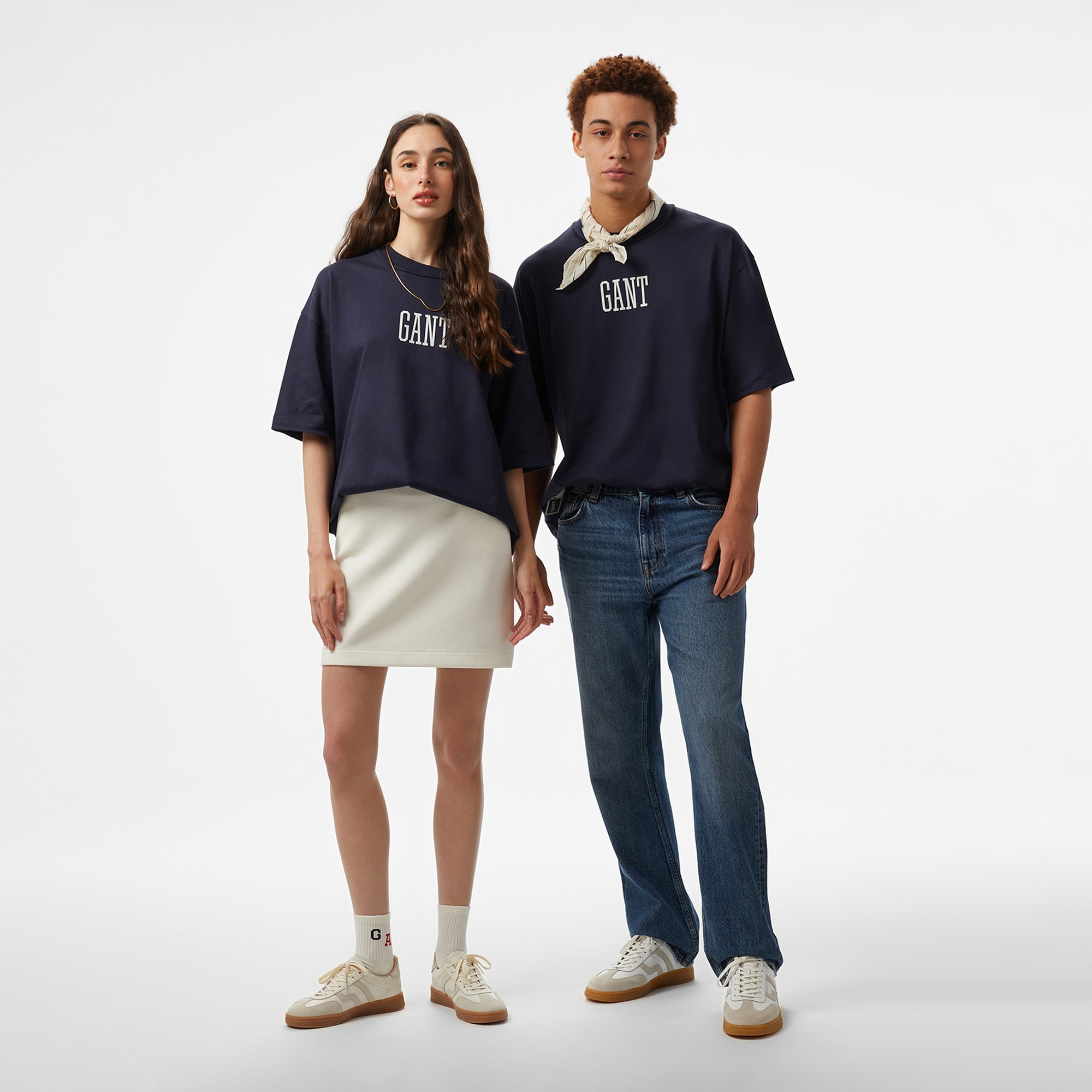 GANT Erkek Lacivert T-Shirt