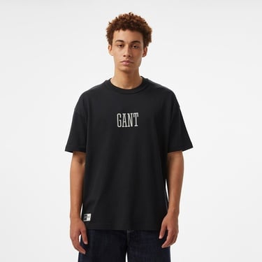 GANT Erkek Siyah T-Shirt
