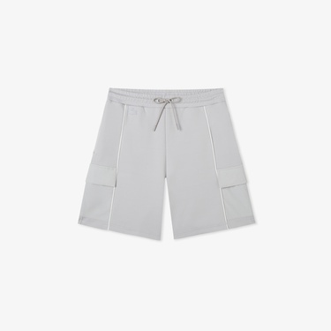  Lacoste House of SuperStep x Lacoste Erkek Gri Şort