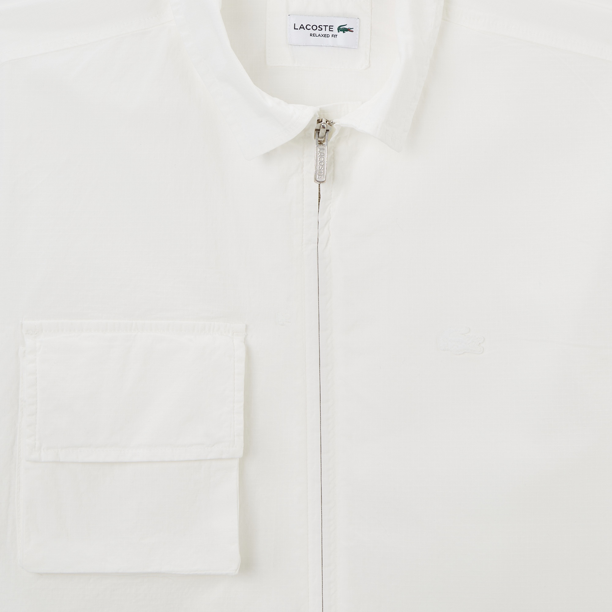 Lacoste House of SuperStep x Lacoste Erkek Beyaz Gömlek