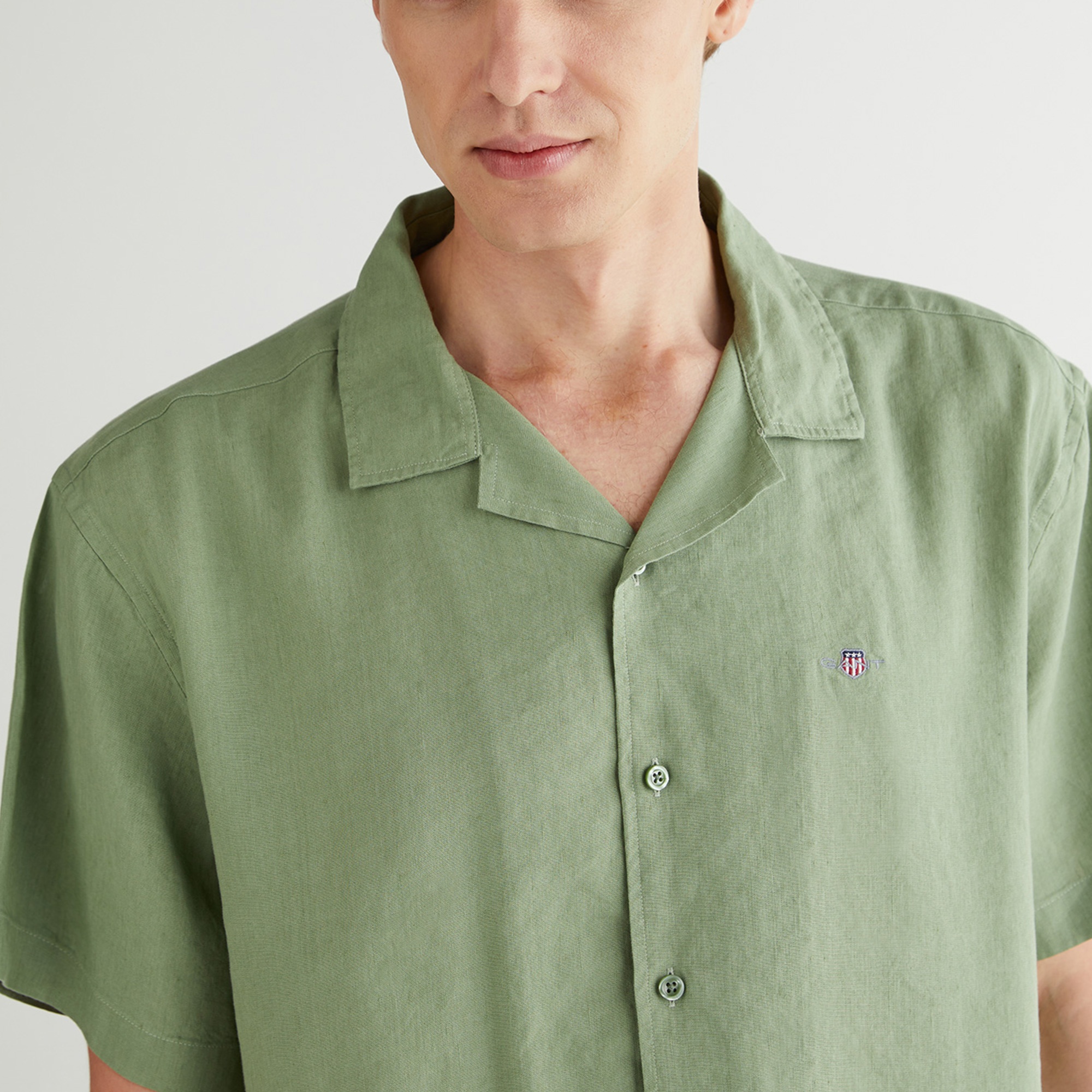 GANT Erkek Yeşil Gömlek