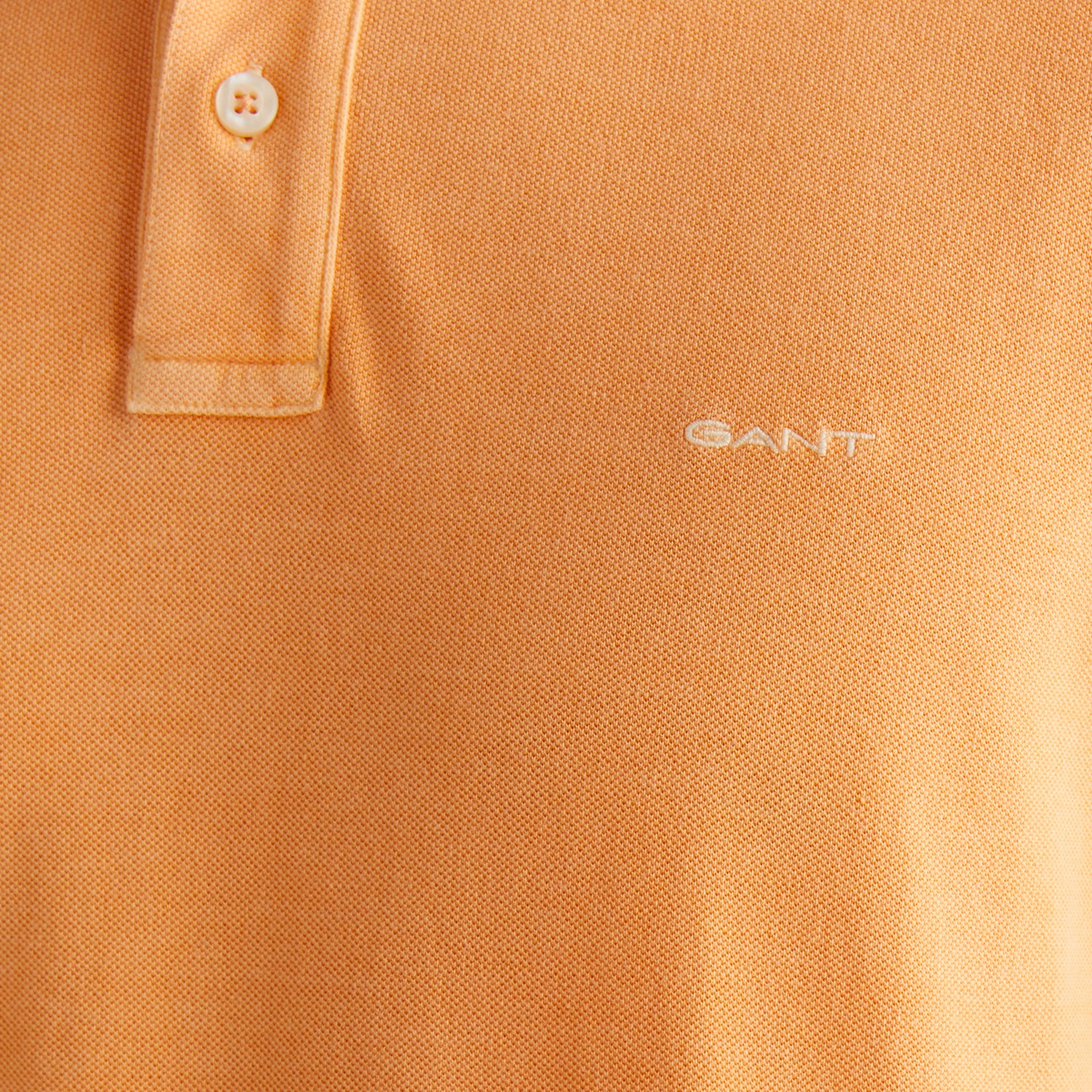 GANT Erkek Turuncu Regular Fit Polo