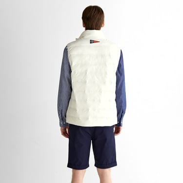  GANT Erkek Krem Regular Fit Dik Yaka Logolu Yelek