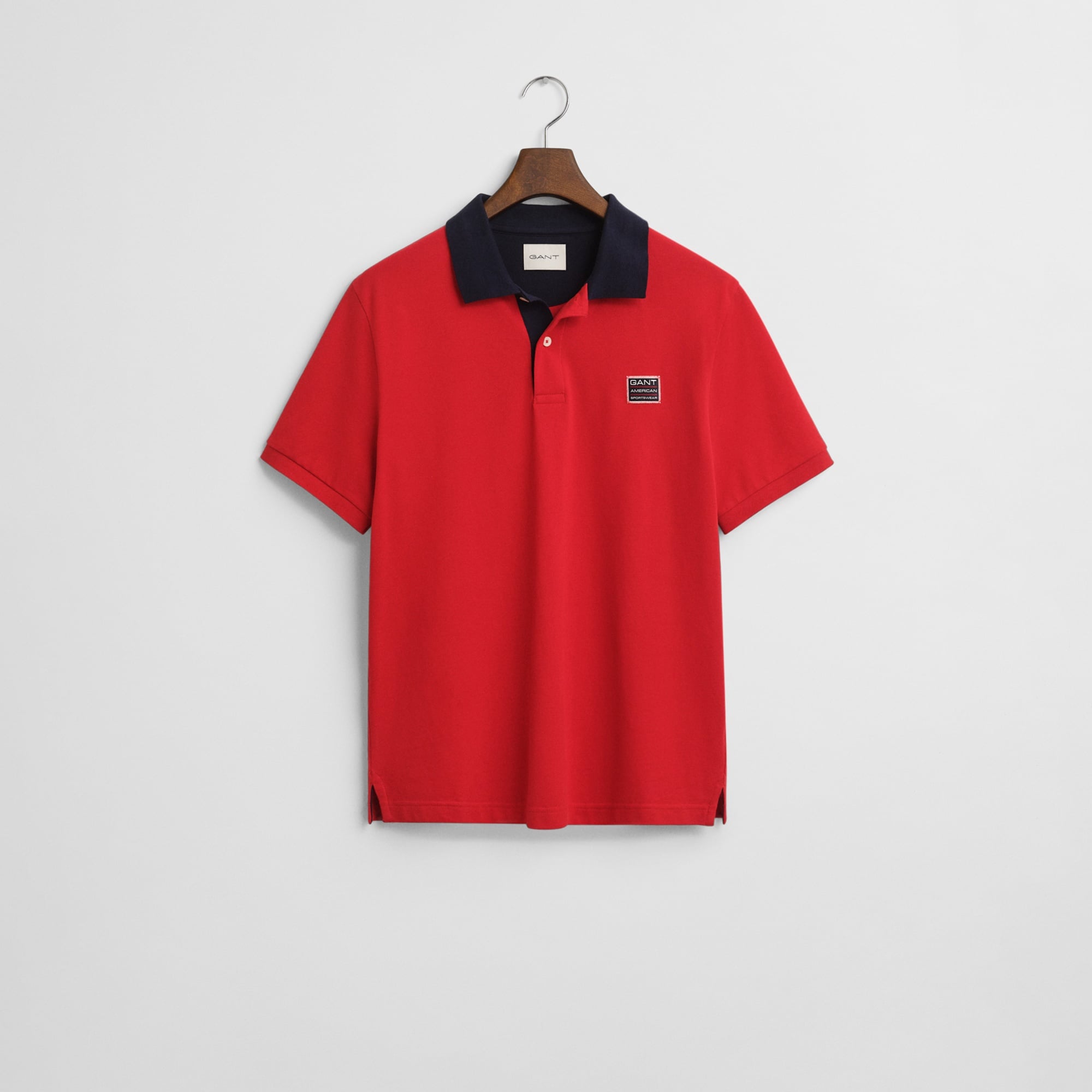 GANT Erkek Kırmızı Regular Fit Polo